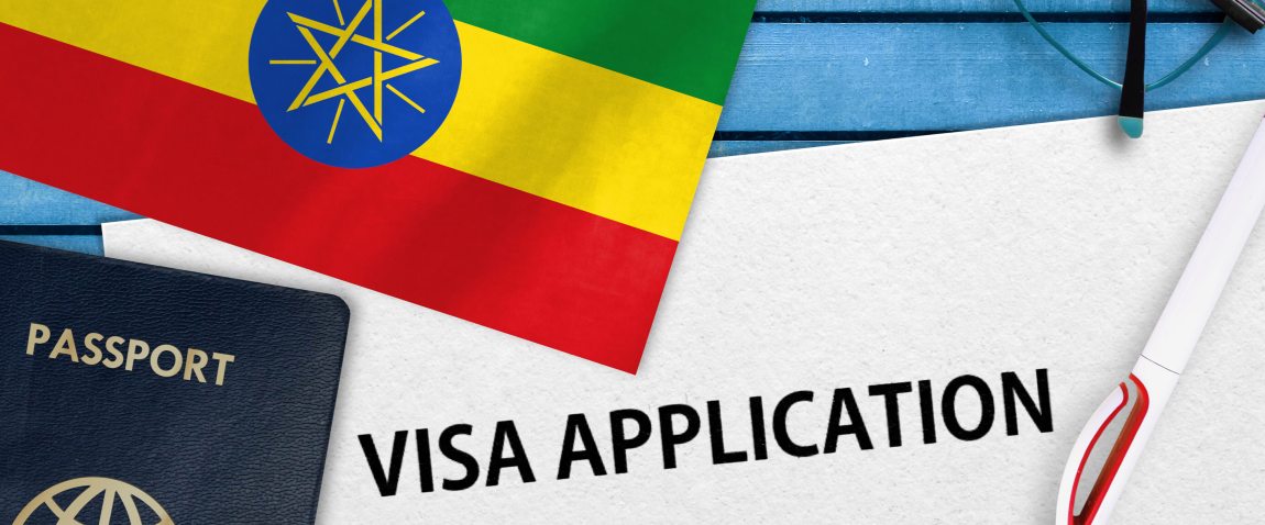 Get Your Visa Visit Ethiopia   Visa Application Form Flag Ethiopia 